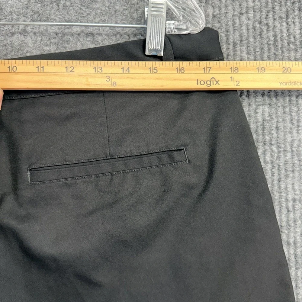 Puma Shorts Mens 34 Black Chino Performance Lightweight Casual Zip Fly Pockets